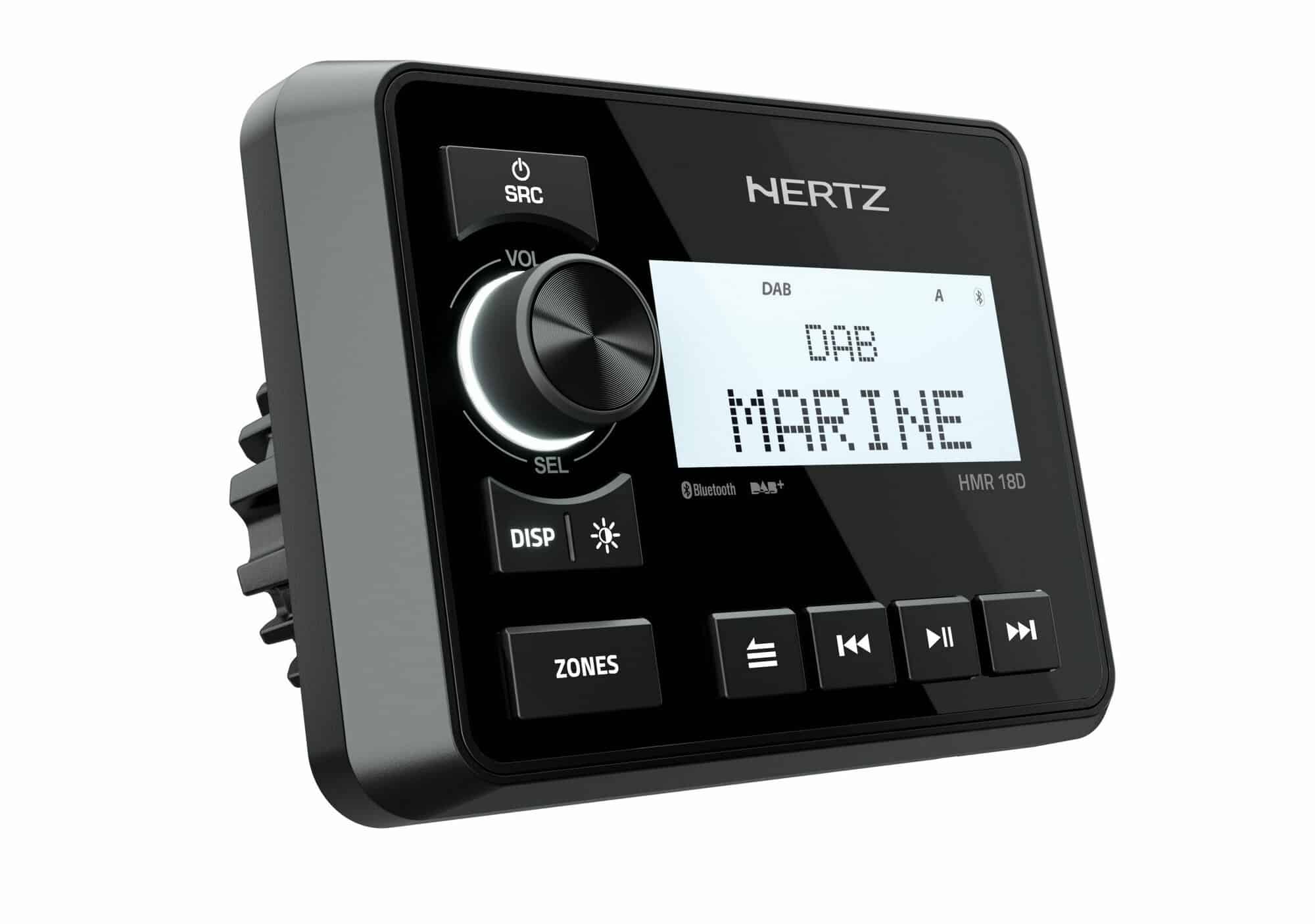 Hertz HMR 18 D - DAB+/FM/USB/BT 4x50 Watt, 2 zones