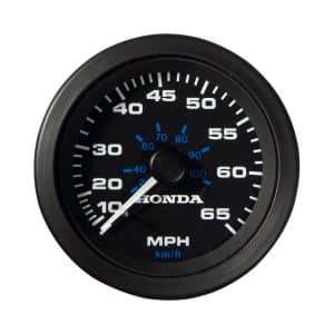 Honda snelheidsmeter zwart