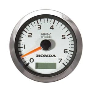 Honda toerenteller met urenmeter chrome