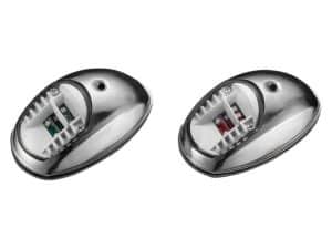 LED boordverlichting set RVS