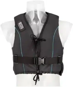 Besto Dinghy Zipper 50N black/aqua 30-40 kg