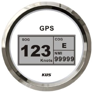 Snelheidsmeter GPS wit